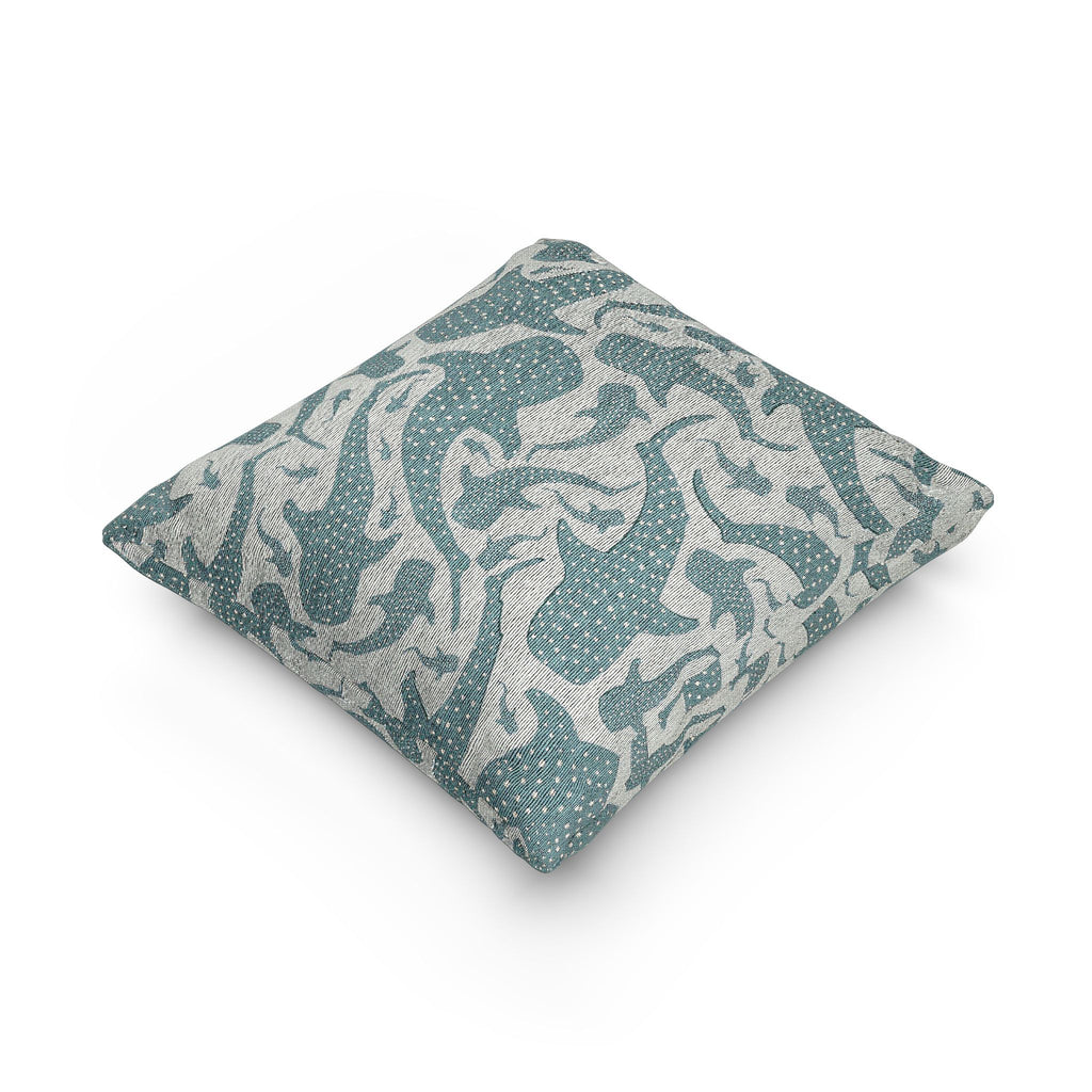 Whale Shark Woven Pillow
