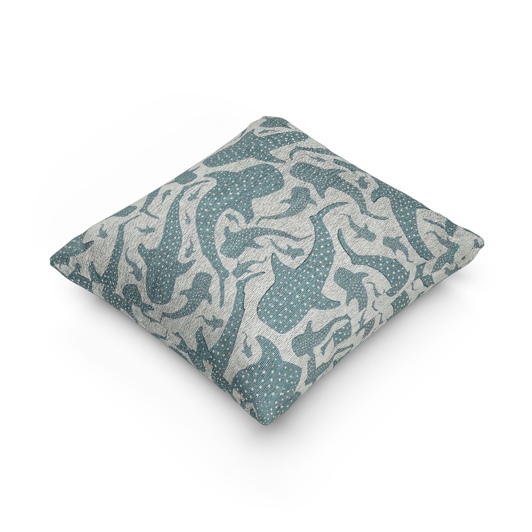 Whale Shark Woven Pillow