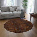 Leopard Round Rug