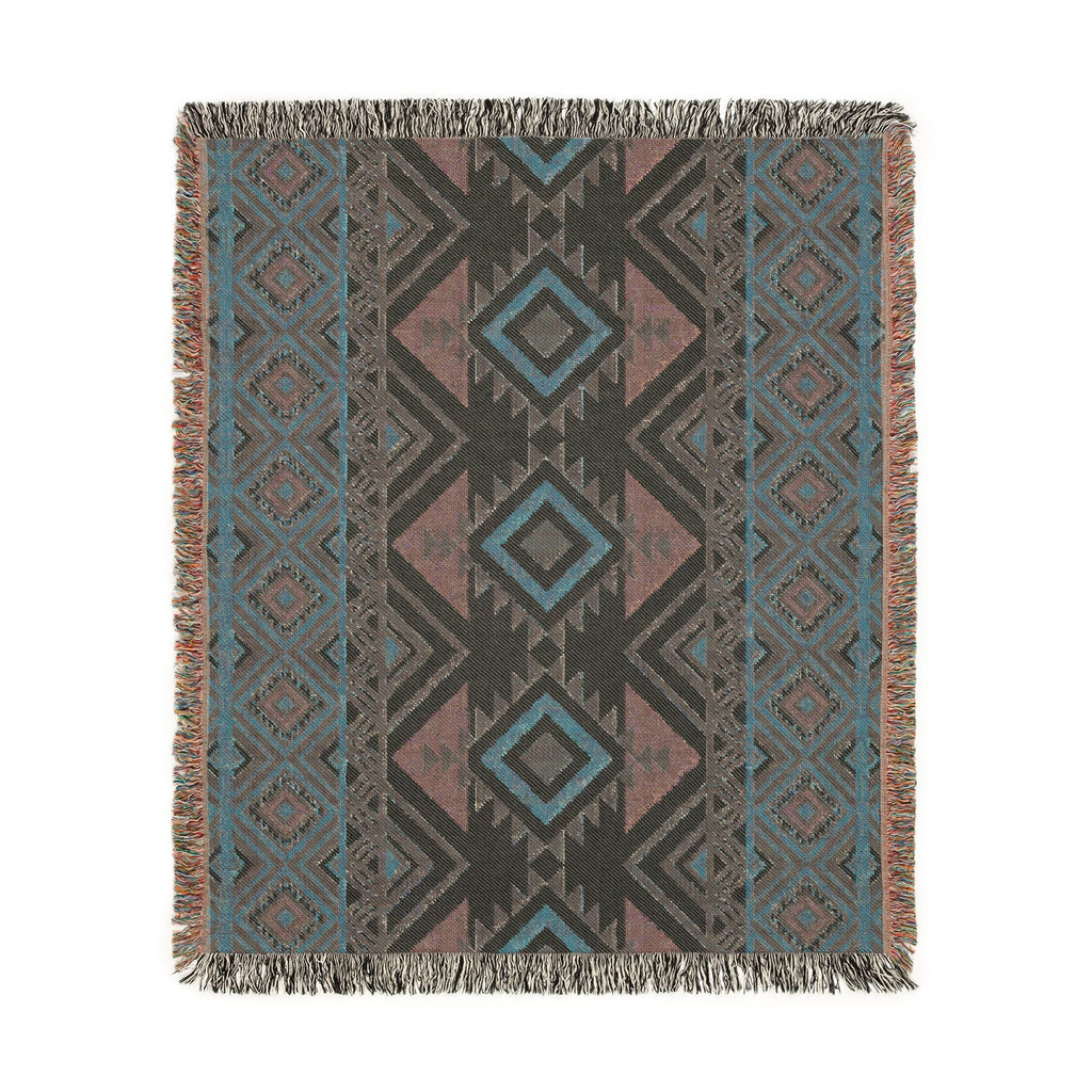 Boho Mexican Woven Blanket