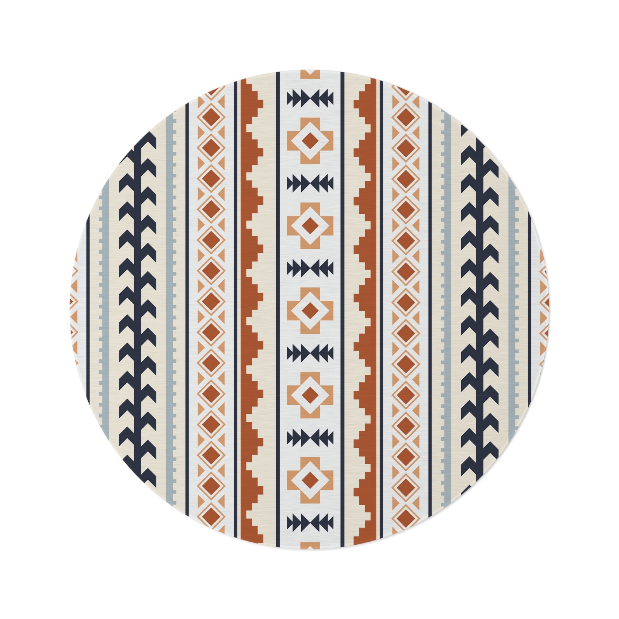 Mexican Boho Round Rug