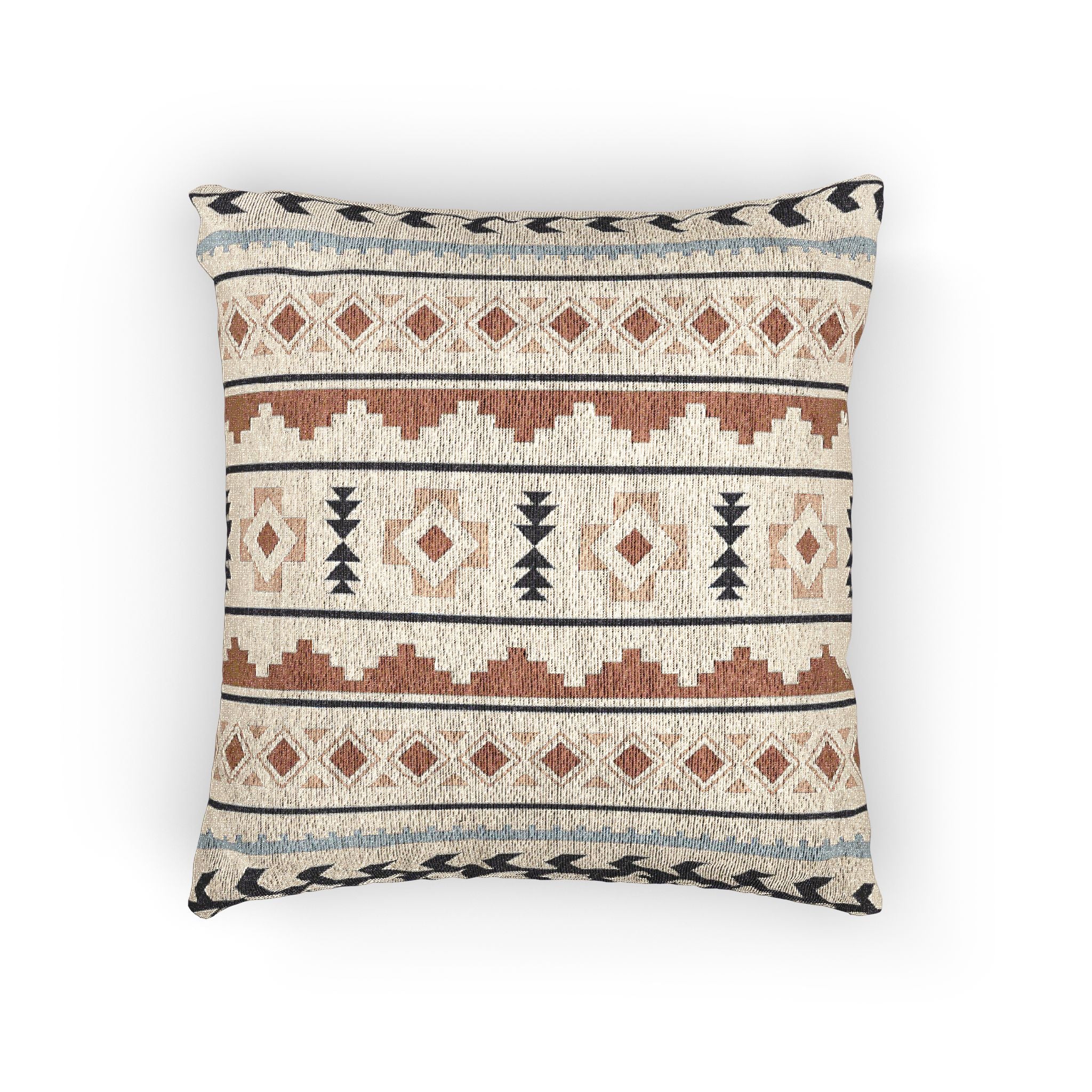 Mexican Boho Woven Pillow