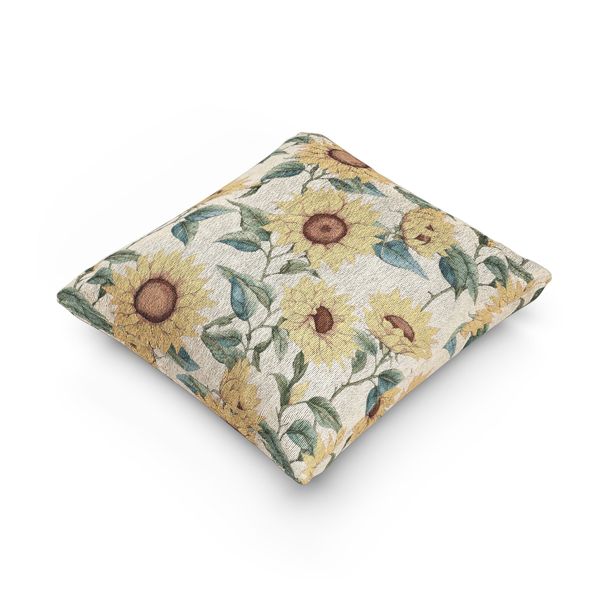 Sunflower Woven Pillow
