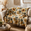 Sunflower Woven Blanket