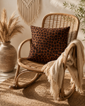 Leopard Woven Pillow