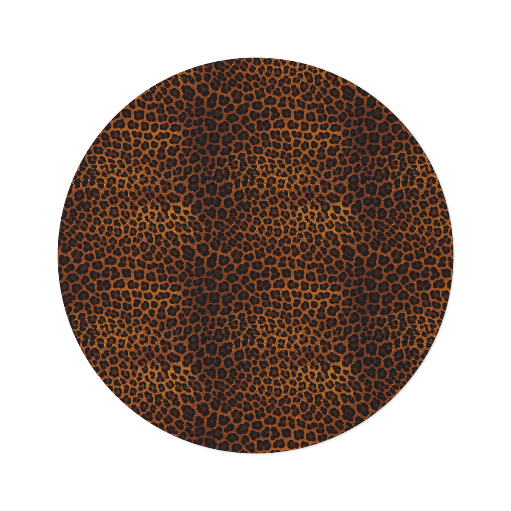 Leopard Round Rug
