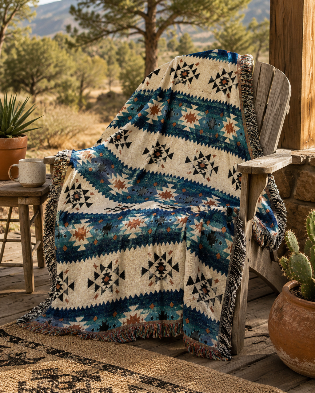 Southwestern Woven Blanket