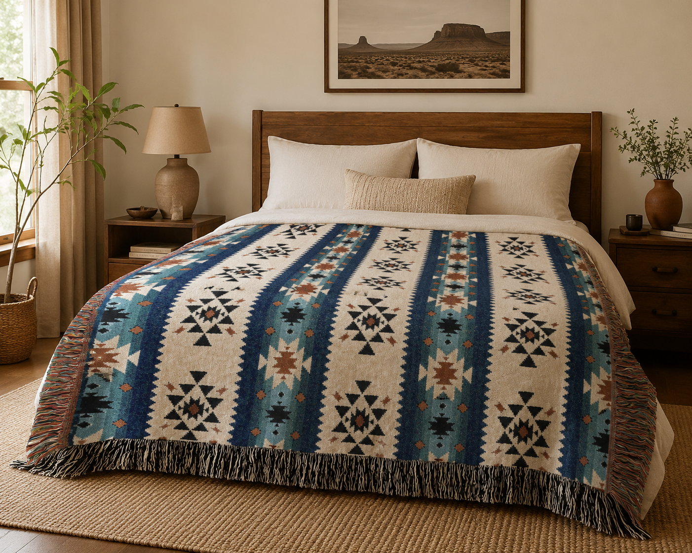 Southwestern Woven Blanket