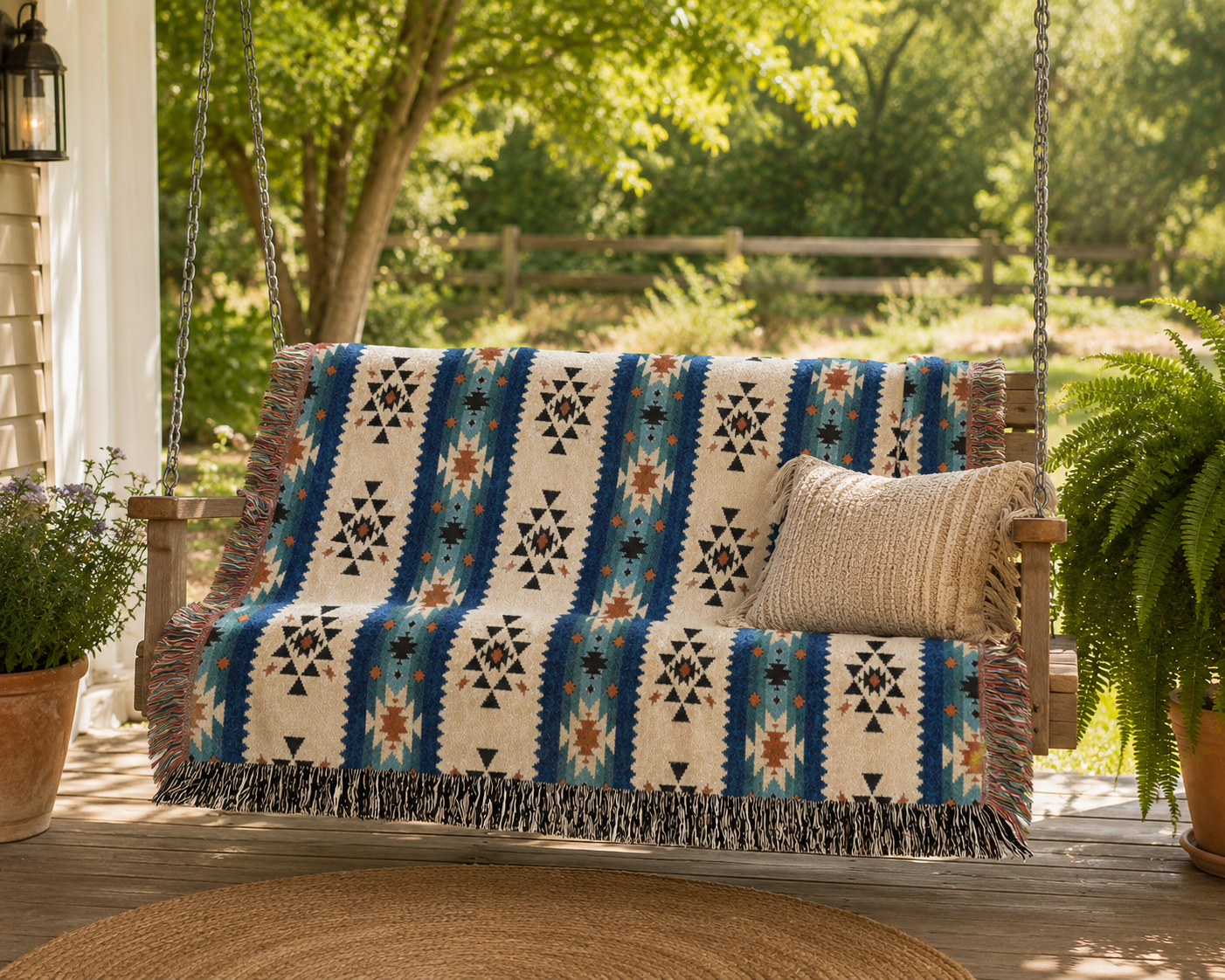 Southwestern Woven Blanket