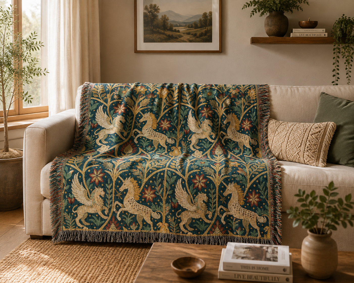 Medieval Horse Blanket - Tapestry