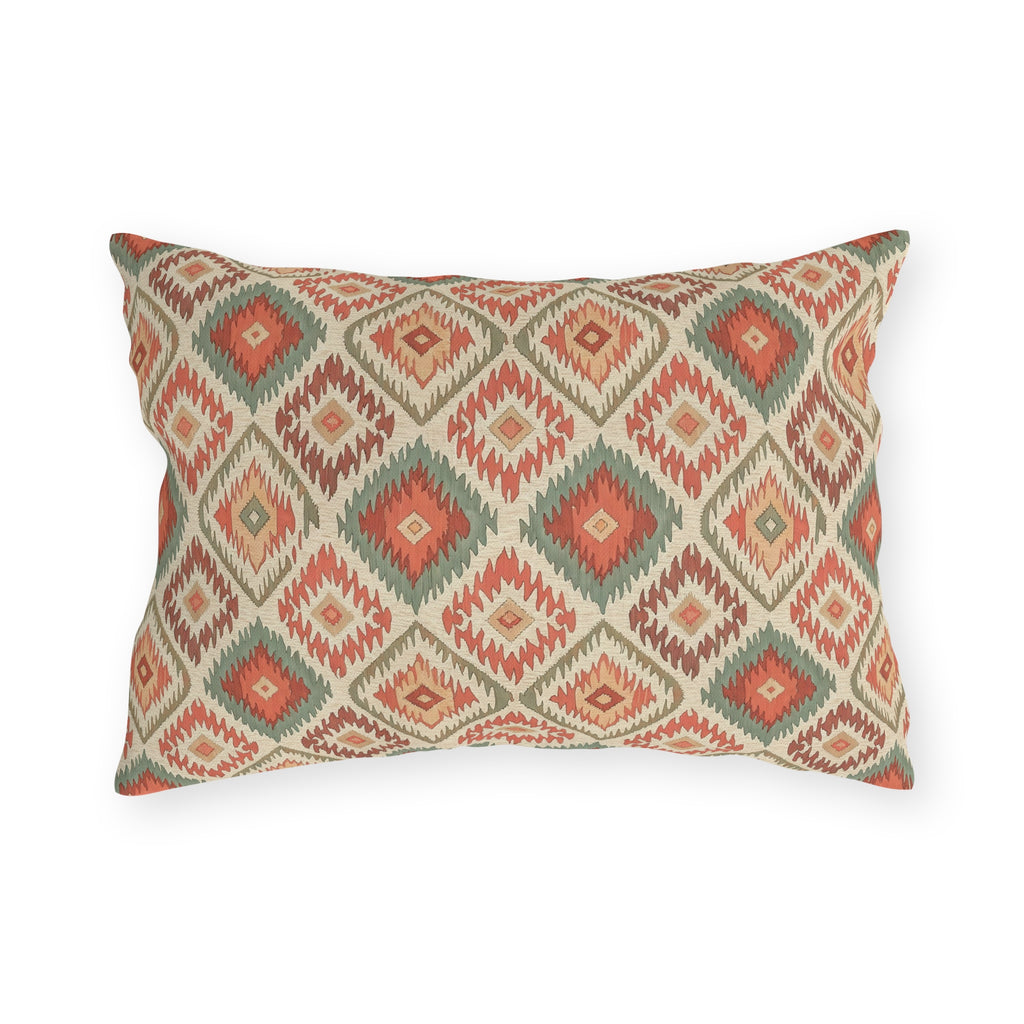 Boho Outdoor Pillow Orange