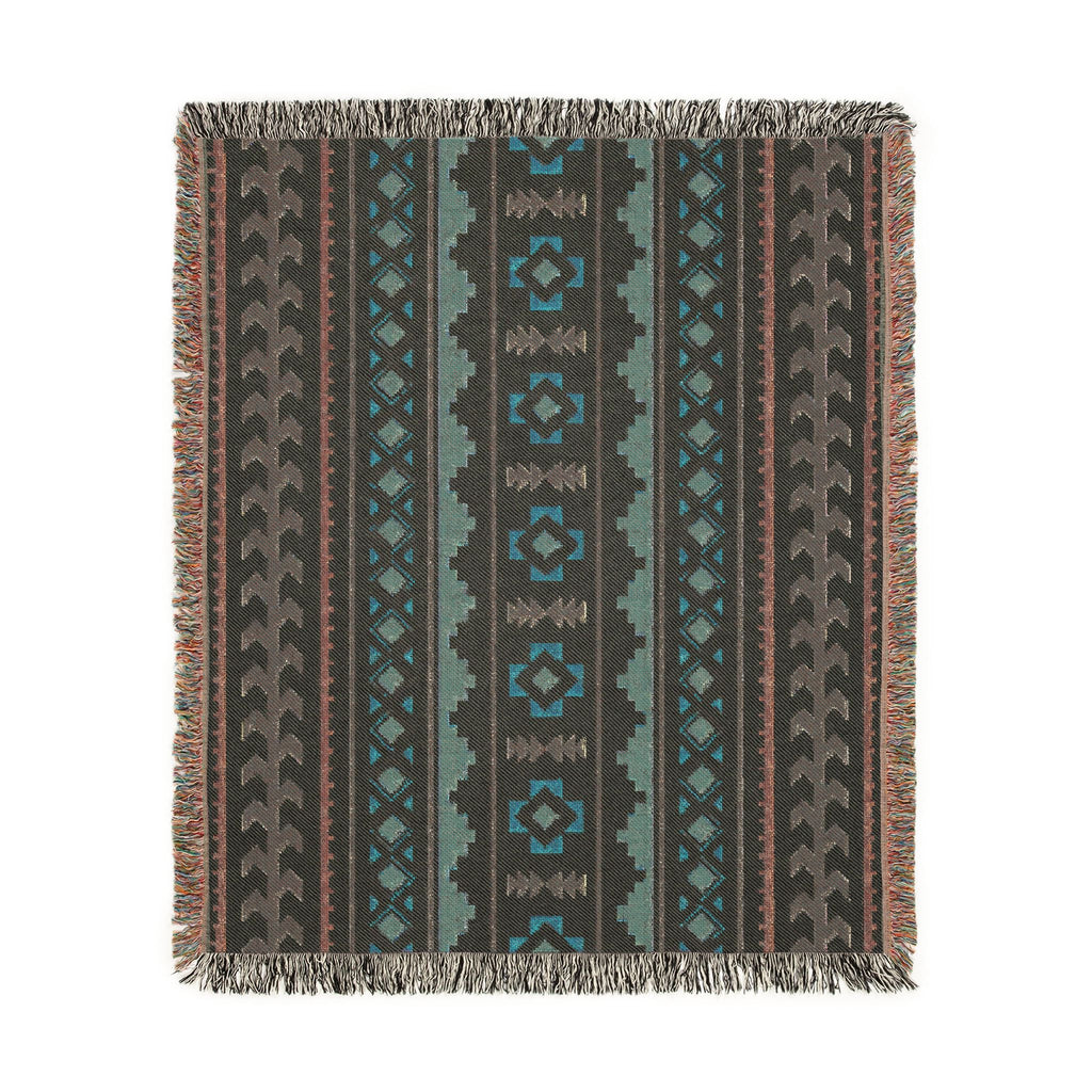 Mexican Boho Woven Blanket