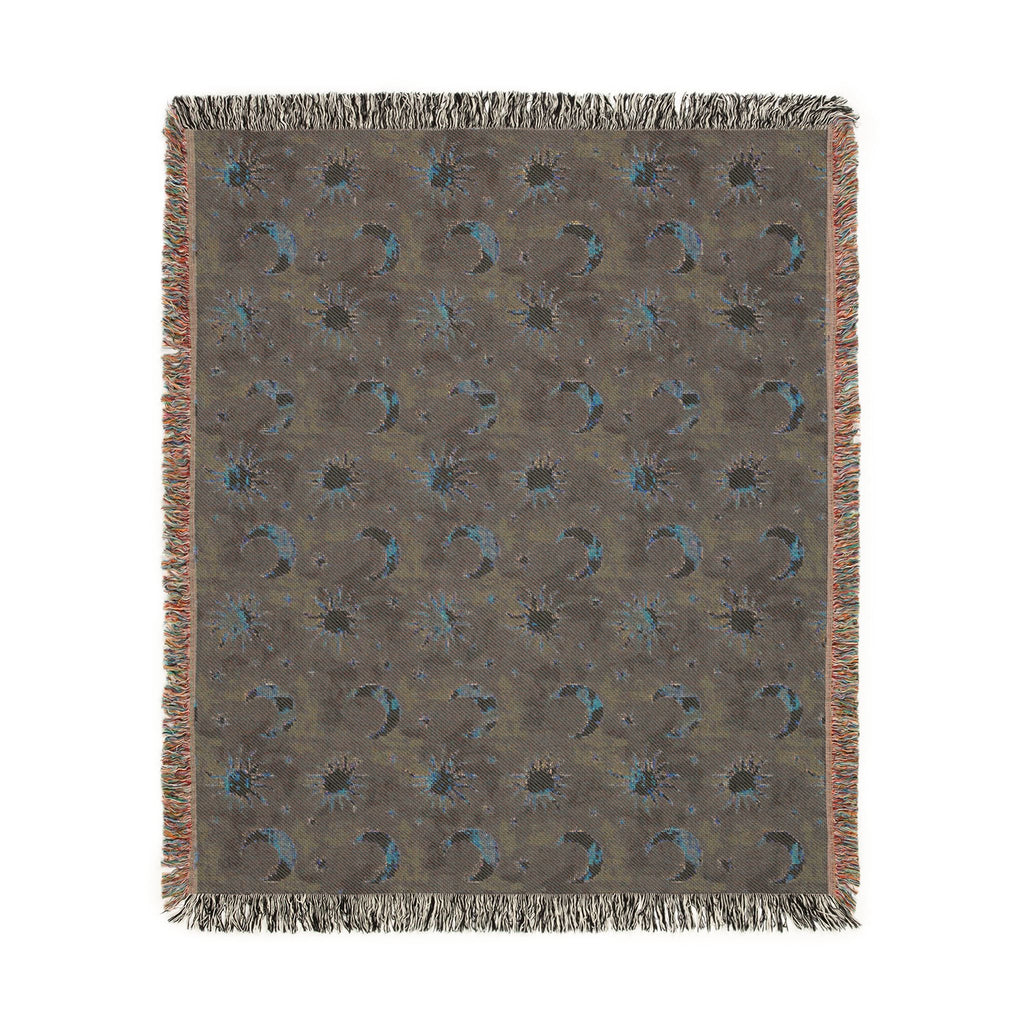 Celestial Boho Woven Blanket