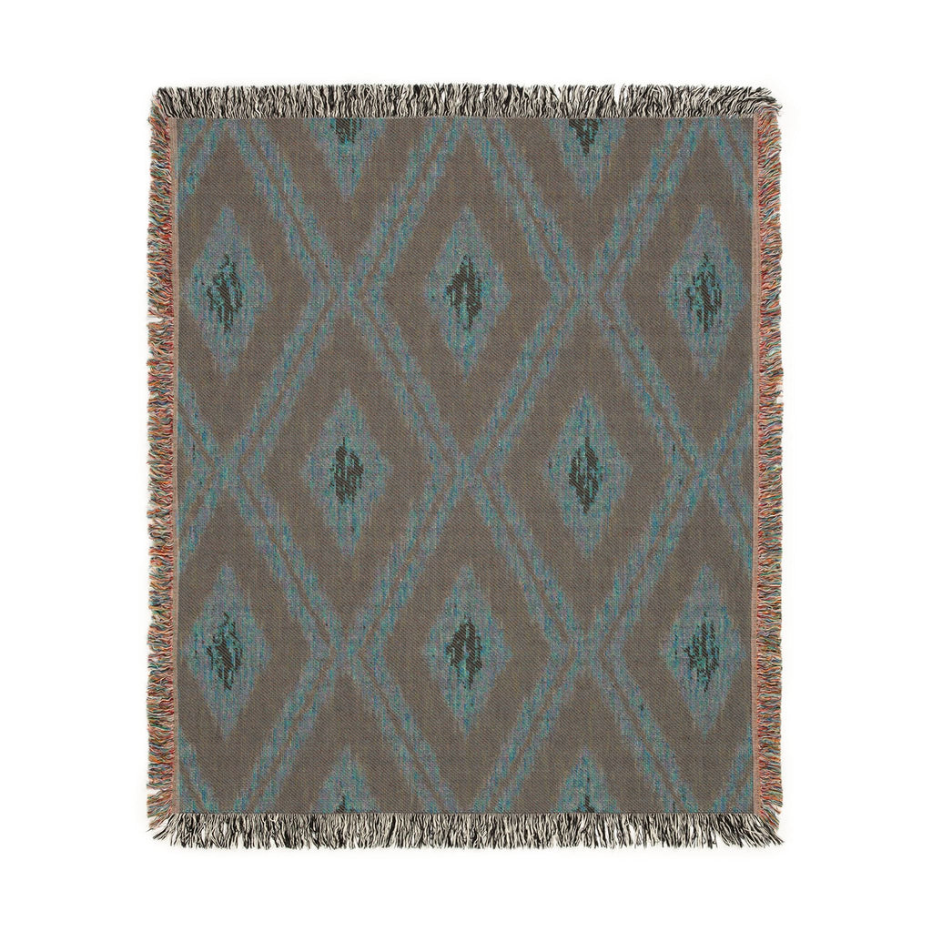 Boho Aztec Woven Blanket