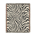 Zebra Woven Blanket