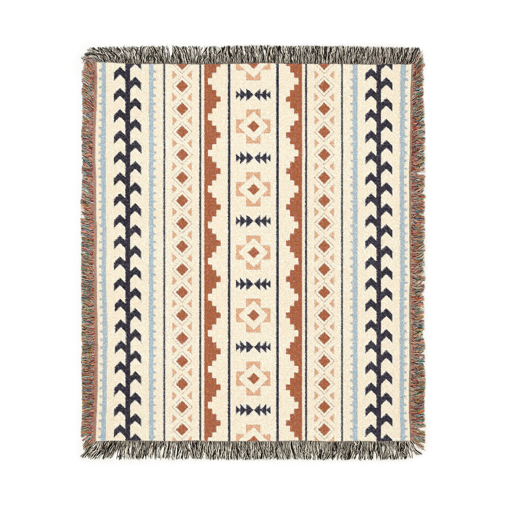 Mexican Boho Woven Blanket