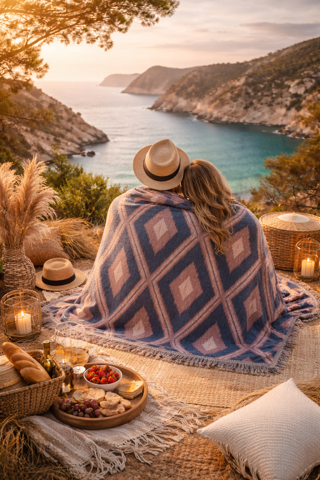 Boho Aztec Woven Blanket (v2) - photo 3