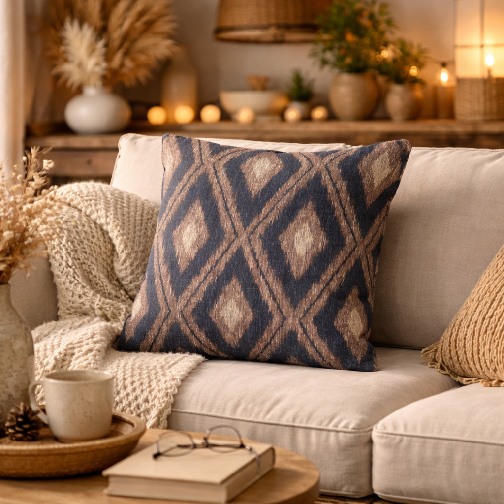 Boho Aztec Woven Pillow - photo 5