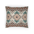 Boho Mexican Throw Pillow - front view