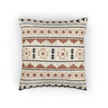 Mexican Boho Woven Pillow - front view