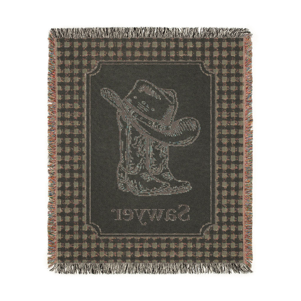 Personalized Baby Blanket Cowboy - photo 3