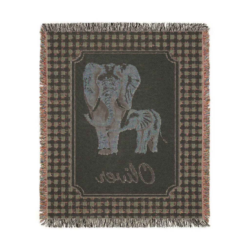 Personalized Baby Blanket Elephant - photo 6