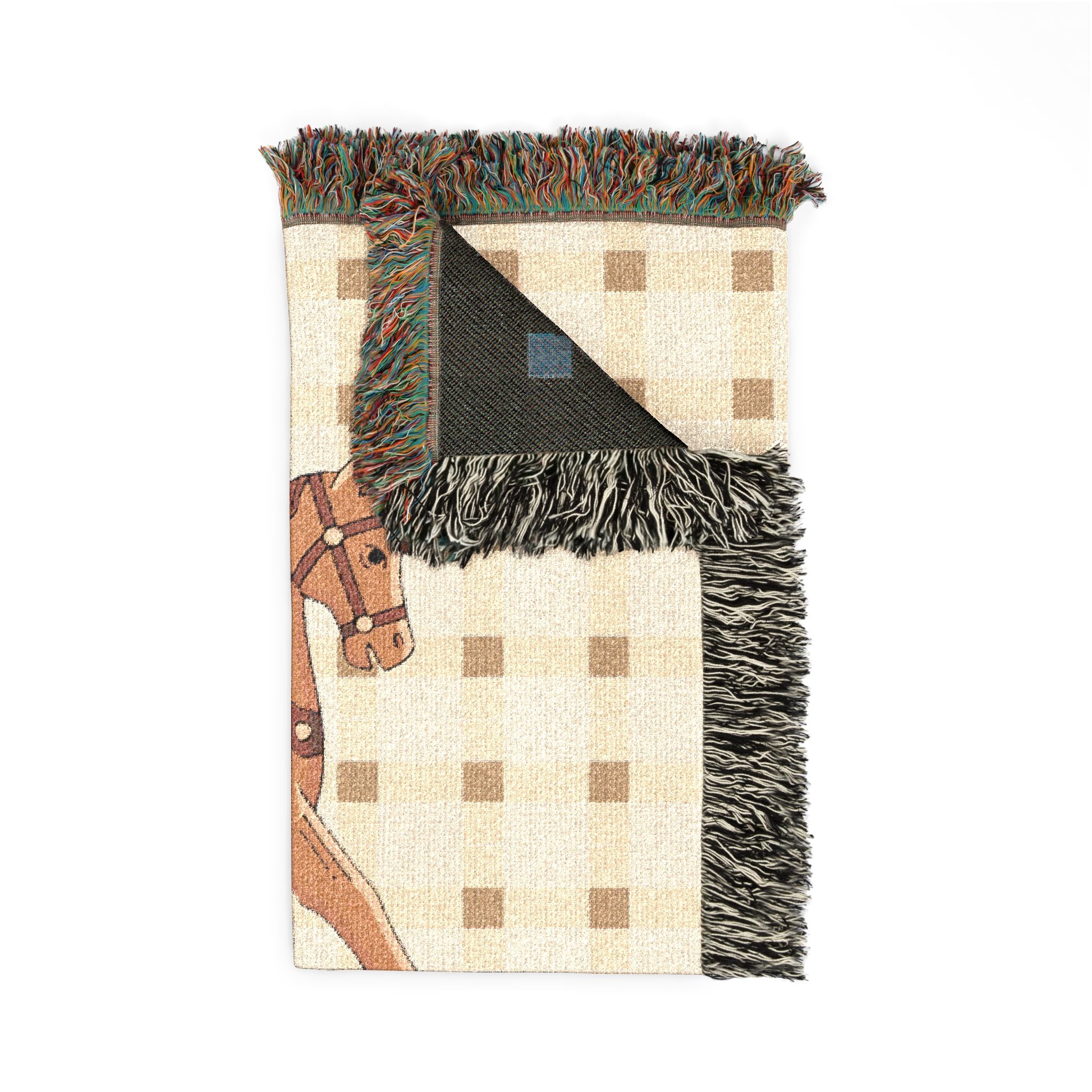 Personalized Baby Blanket Horse - photo 7