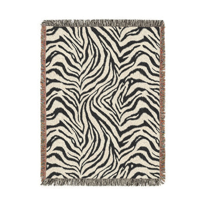 Beige Woven Blankets